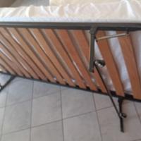 Materasso+letto singolo pieghevole