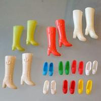 Lotto Scarpe bambola vintage CLONE Barbie / Candy