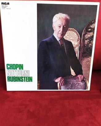 2Lp Rubinstein - Notturni di Chopin Rca