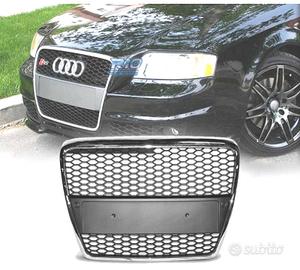 GRIGLIA PER AUDI A6 4F 04-08 LOOK RS6 COLORE ARGEN