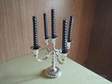 Candelabro con candele incluse