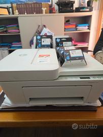 Stampante all in one HP Deskjet 4122e+cartucce 
