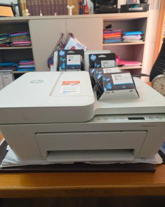 Stampante all in one HP Deskjet 4122e+cartucce 