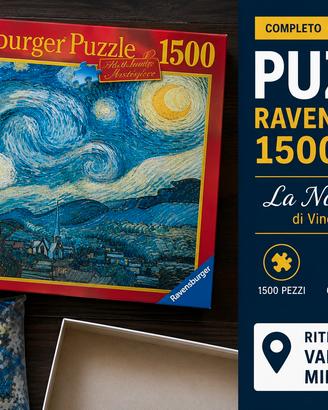 Puzzle Ravensburger 1500 pezzi – Notte Stellata