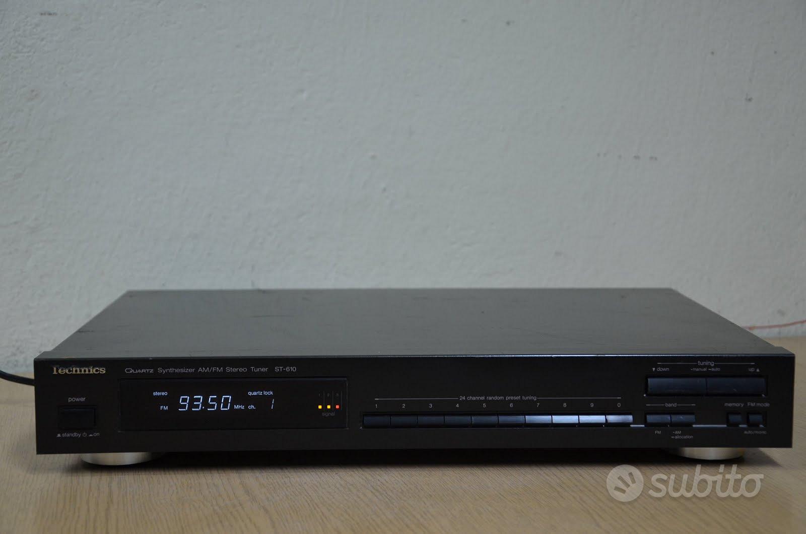 Technics ST-610 - AM/FM Stereo Tuner - Audio/Video In
