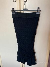 Gonna lunga pizzo elasticizzata taglia unica