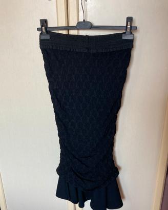 Gonna lunga pizzo elasticizzata taglia unica