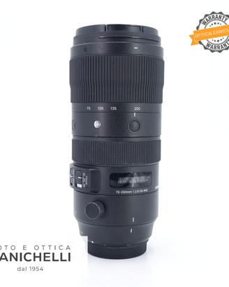 Sigma 70-200 f/2.8 DG Sport (Canon) Usato (G79)