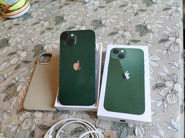 IPhone 13 verde 128 gb. con scatola originale 