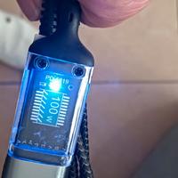 cavo multiplo carica cellulare con led 