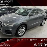Audi Q3 2.0 TDI 150 CV Sport finanziabile