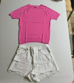 Pantaloncini shorts bianchi DONNA 🤍🩷