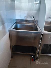 Lavandino cucina professionale 