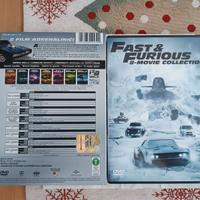 DVD Collezione film Fast & Furious 8-movie