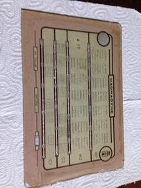 scale parlanti per  vecchie radio a valvole