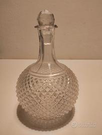 bottiglia bugnata vintage design