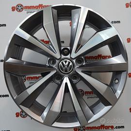 4 cerchi lega volkswagen t-roc r17 lt3581