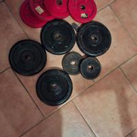 dischi per bilanciere in ghisa (4x5)(4x2) (2x1,25)