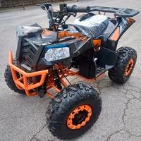 NEW QUAD COMMANDER 125cc RUOTA 8 NERO/ARANCIO