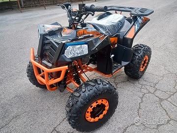 NEW QUAD COMMANDER 125cc RUOTA 8 NERO/ARANCIO