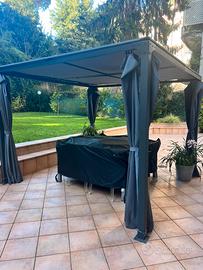 Gazebo in tela outsunny