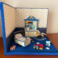 DOLLS HOUSE CASA DELLE BAMBOLE ROOMBOX  1:12