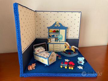 DOLLS HOUSE CASA DELLE BAMBOLE ROOMBOX  1:12