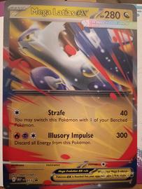  Pokemon mega latias ex (jumbo) gigante
