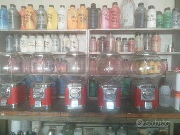 Distributori palline gomme