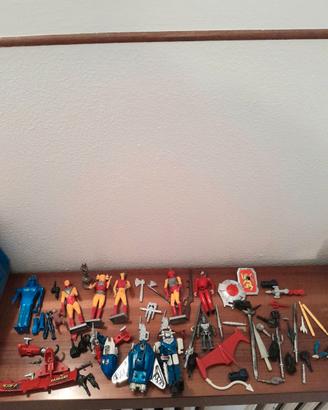 Maxi Lotto Robot Action figures Armi Accessori mis