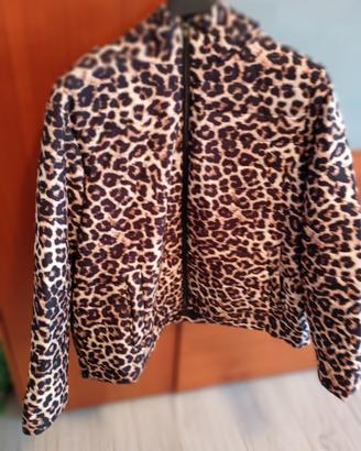 giacca leopardata 