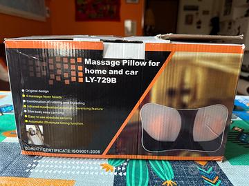 Cuscino massaggiante  con diversi programmi e funz