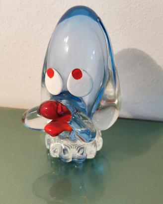 Cane in vetro di Murano vintage. 