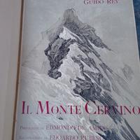 Hoepli Libro vintage Monte Cervino