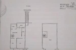 Trilocale con caminetto, garage, cantina