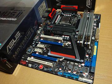 Asus Maximus II Formula Intel Q9550 Corsair XMS2