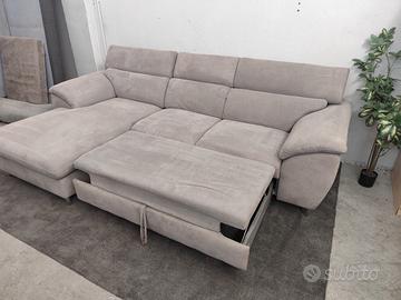 Divano letto con penisola consegna gratuita 