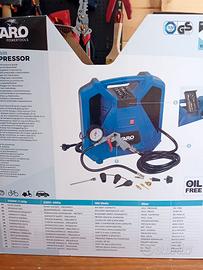 Compressore portatile 1100w 8 bar