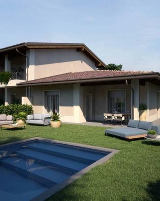 Villa di 177 m² con 4 locali a Burago di Molgora