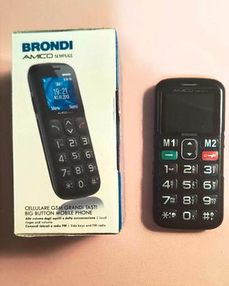 cellulare brondi amico semplice+ e simplex