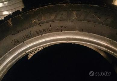 4 gomme invernali  225/55 r 18 antineve