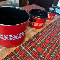 Set di pentole smaltate