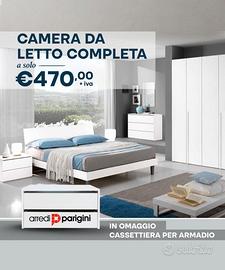 -Camera da letto moderna- 3 colori a scelta - w3e4