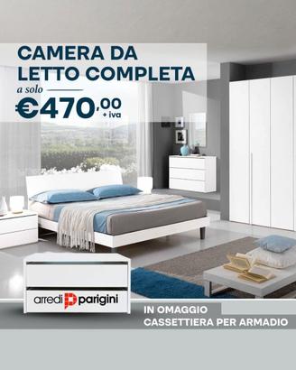 -Camera da letto moderna- 3 colori a scelta - w3e4