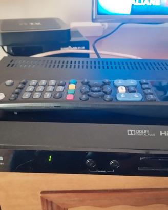 TVSAT TOPFIEL SX 3300 IN HD COMPLETO DI TELCOMANDO