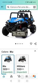 fuoristrada elettrico due posti