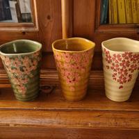 Bicchieri in ceramica fatti a mano