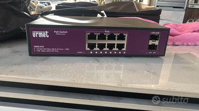 switch 8 porte poe