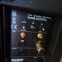 impianto audio 2 casse 2 subwoofer 