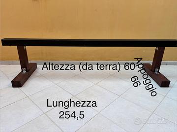 Trave per ginnastica